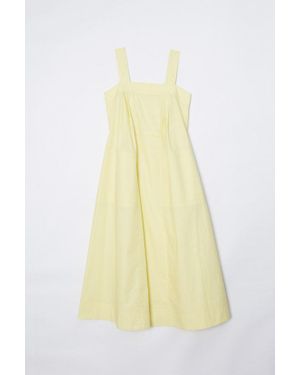 3.1 Phillip Lim Structured Cotton Poplin Midi Dress - Yellow