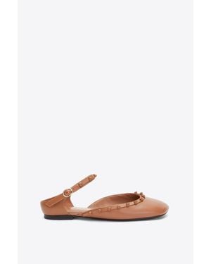 3.1 Phillip Lim Id Mary Jane Flat With Leather Craft - White