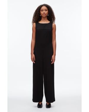 3.1 Phillip Lim Crepe Column Jumpsuit - Black