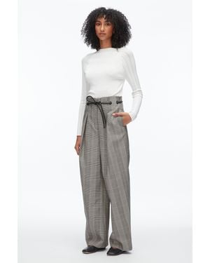 3.1 Phillip Lim Origami Wide Leg Pant - Gray