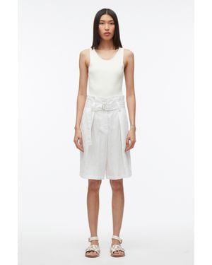 3.1 Phillip Lim Paperbag Waist Short - White