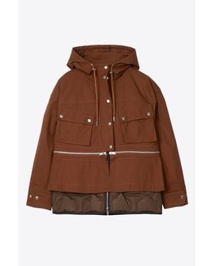 3.1 Phillip Lim Quilted Liner Utility Parka - Brown