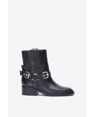 3.1 Phillip Lim Alexa Moto Boot - Blue