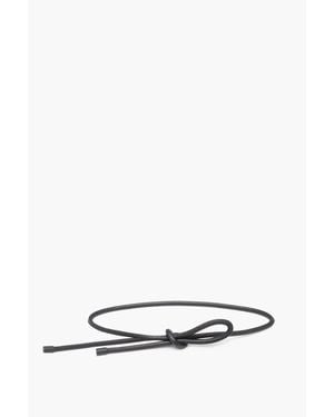3.1 Phillip Lim Origami Belt - White