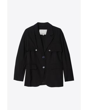 3.1 Phillip Lim Convertible Blazer - Black