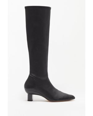 3.1 Phillip Lim Verona Tall Heeled Stretch Boot - Black