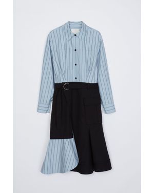 3.1 Phillip Lim Hybrid Utility Shirt Dress - White