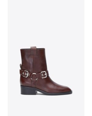 3.1 Phillip Lim Alexa Moto Boot - Purple