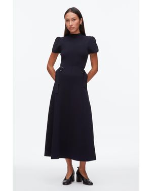 3.1 Phillip Lim Compact Rib Tulip Dress - Blue