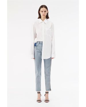 3.1 Phillip Lim Zippered Denim Pant - Blue