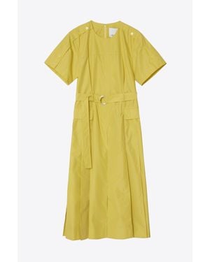 3.1 Phillip Lim Utility Dress With D-Ring Belt - Yellow