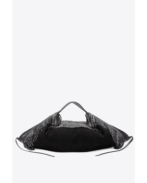 3.1 Phillip Lim Suede Fringe Luna - Black
