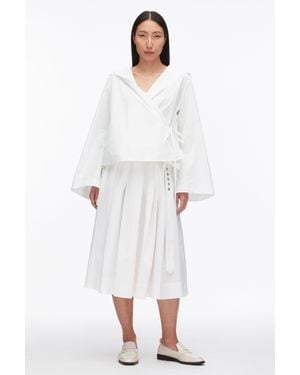 3.1 Phillip Lim Sailor Wrap Shirt - White