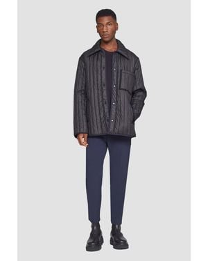 3.1 Phillip Lim Quilted Liner Jacket - Blue