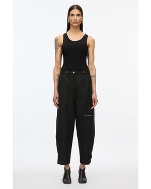 3.1 Phillip Lim Tapered Utility Pant - Black