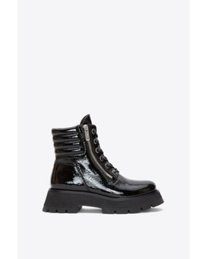 3.1 Phillip Lim Kate Lug Sole Double Zip Boot - Black