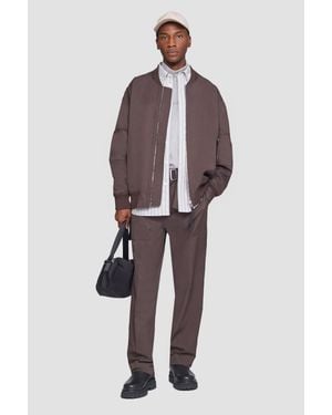 3.1 Phillip Lim Oversized Bomber Jacket - Brown