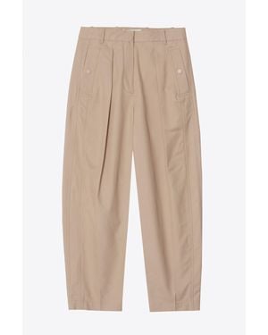 3.1 Phillip Lim Single Pleat Tapered Utility Pant - Black