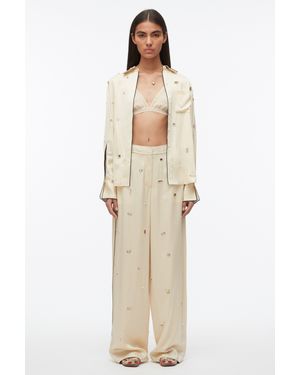 3.1 Phillip Lim Halo Embroidered Pj Shirt - Natural
