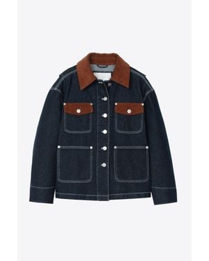 3.1 Phillip Lim Denim Ranch Jacket - Blue