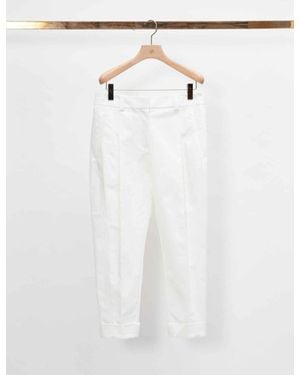3.1 Phillip Lim Elastic Waist Boxer Shorts - White