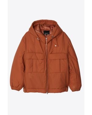 3.1 Phillip Lim Short Duvet Jacket - Brown