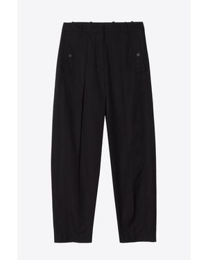 3.1 Phillip Lim Single Pleat Tapered Utility Pant - Black