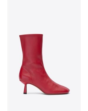 3.1 Phillip Lim Id Stretch Glove Boot - Red