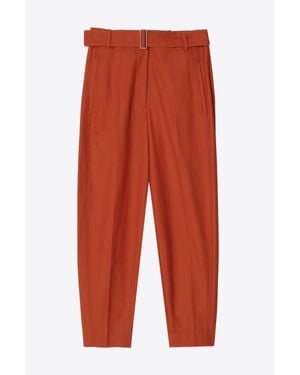 3.1 Phillip Lim Utility Flat Front Banana Trouser - Orange