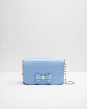 Ted Baker Bow Detail Clutch Bag - Blue