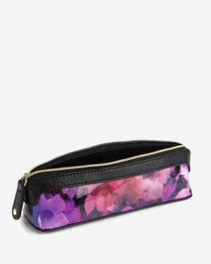 Ted Baker Cascading Floral Pencil Case - Black