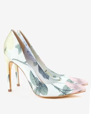 Ted Baker Printed Court Shoes - Green