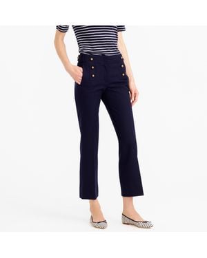 J.Crew Teddie Sailor Pant - Blue