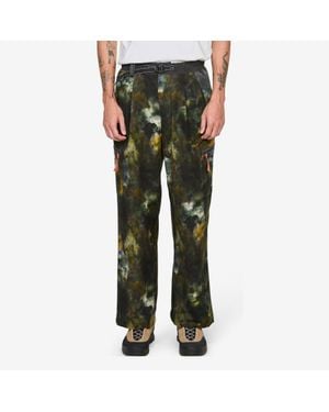 and wander Roa X Printed Breathable Trousers Camo, Polyester - Green