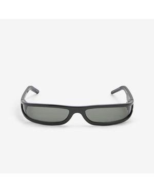 Rick Owens Fog Sunglasses Temple - Black