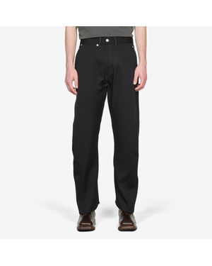 Junya Watanabe Levi's Wool Tapered Trousers - Black