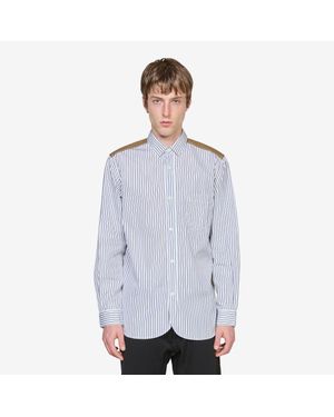 Junya Watanabe Stripes Shirt - Blue