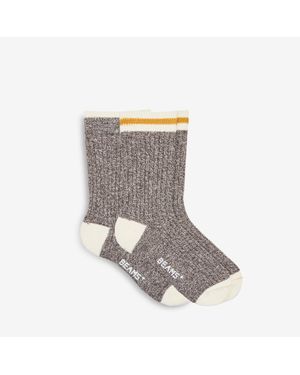 Beams Plus Rag Socks 2-Pack Khaki - Grey