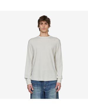sunflower Wool Waffle Longsleeve T-Shirt 019 Kit, Cotton - Grey