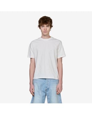 Studio Nicholson Bric T-Shirt, 100% Cotton - White