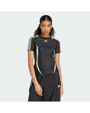 adidas Adilenium Season 4 Teamgeist Tight Sheer Jersey - Black