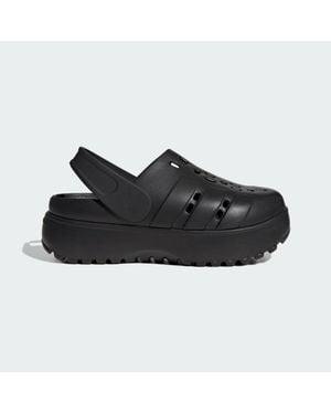 adidas Women Adult Adilette Platform Clog 6 - Black
