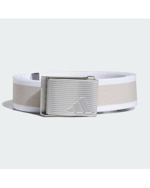 adidas Cinturón Reversible Striped Webbing - Azul