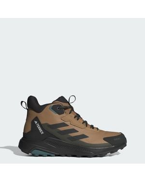 adidas Terrex Anylander Mid Rain.Rdy Hiking Shoes - Green