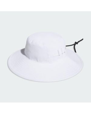 adidas Crestable Wide Brim Golf Hat - White