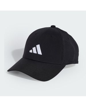 adidas New Logo Embroidered Baseball Cap - Blue