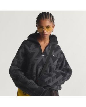 adidas Knitted Half-Zip Jumper - Black