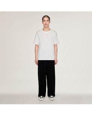 adidas Y-3 Velvet Corduroy Tapered Trousers - White