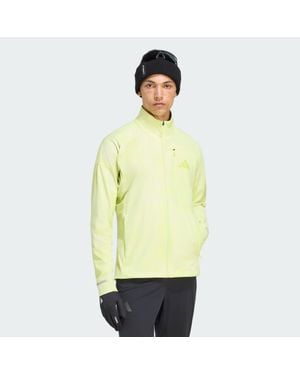adidas Terrex Xperior Cross Country-Ski Softshell Jacket - Yellow
