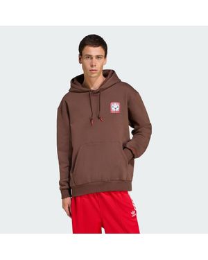 adidas Graphic Hoodie - Red